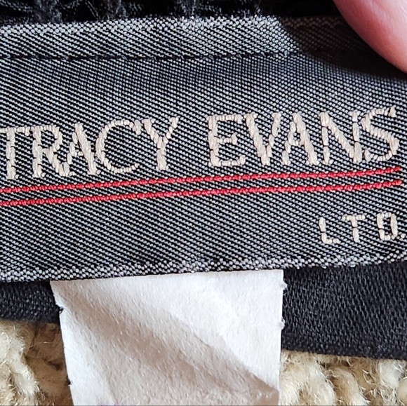 VTG Tracy Evans LTD Black Velvet Corset top 🖤 Size 40 - Picture 6 of 6